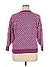 Future Collective Checkered-gingham Purple Pullover Sweater Size XL - photo 2