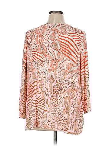 Susan Graver 3/4 Sleeve T-Shirt (view 2)