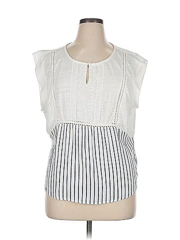 Skies Are Blue Sleeveless Blouse (view 1)