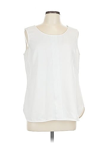 Anne Klein Sleeveless Blouse (view 1)