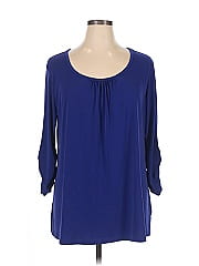 Susan Graver 3/4 Sleeve Blouse