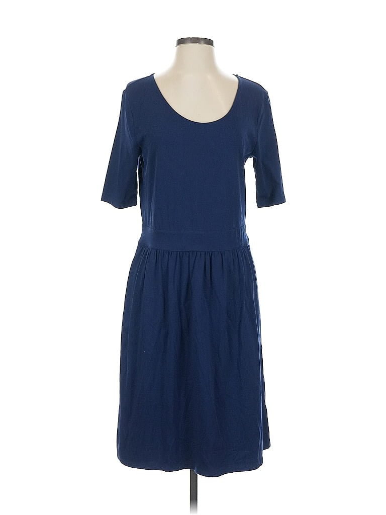 Click to view more detailed imagery on our partner's website Pre-owned Lands' End Casual Dress In Blue