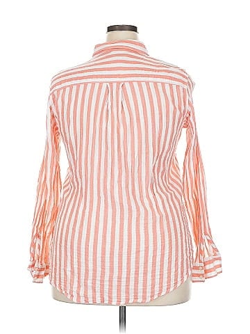 St. John's Bay Long Sleeve Button-Down Shirt (view 2)