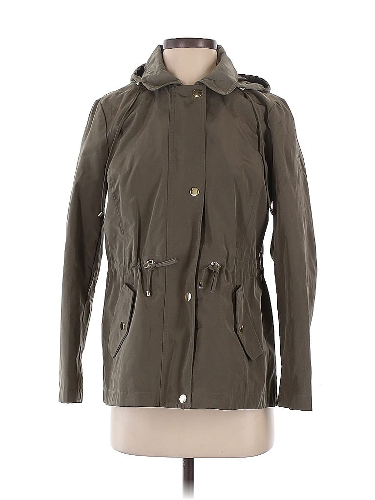 Pre-owned Style & Co Raincoat In Green