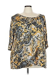 Logo By Lori Goldstein 3/4 Sleeve Blouse