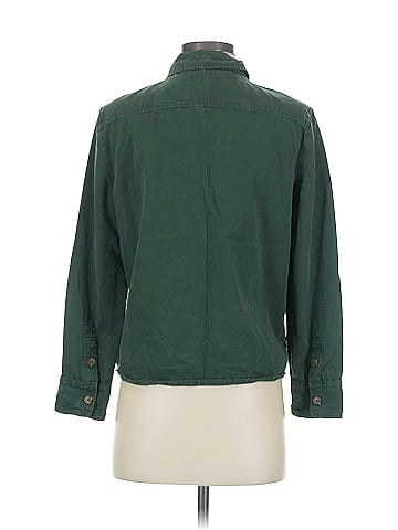 The Great. Long Sleeve Button-Down Shirt (view 2)