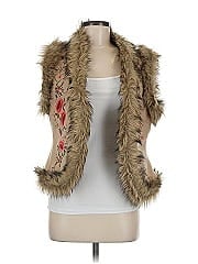 Boston Proper Faux Fur Vest