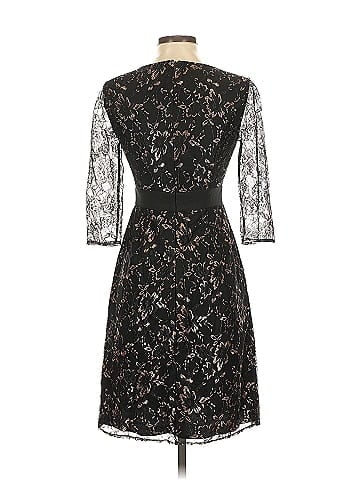 Lace & Mesh Cocktail Dress (view 2)