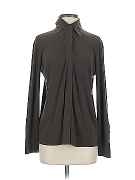 Norma Kamali Long Sleeve Blouse