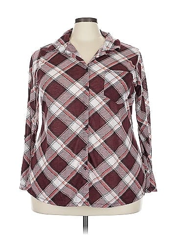 Bobbie Brooks Long Sleeve Button-Down Shirt (view 1)