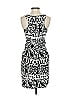 Cynthia Steffe 100% Polyester Animal Print Black Cocktail Dress Size 2 - photo 2