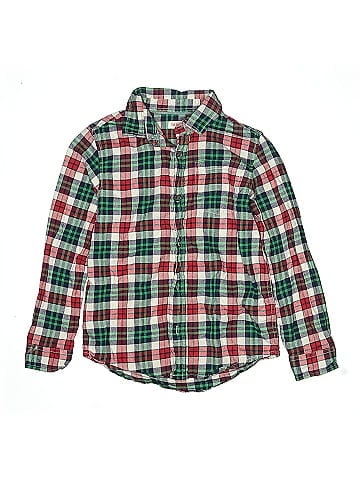 Cat & Jack Long Sleeve Button-Down Shirt (view 1)