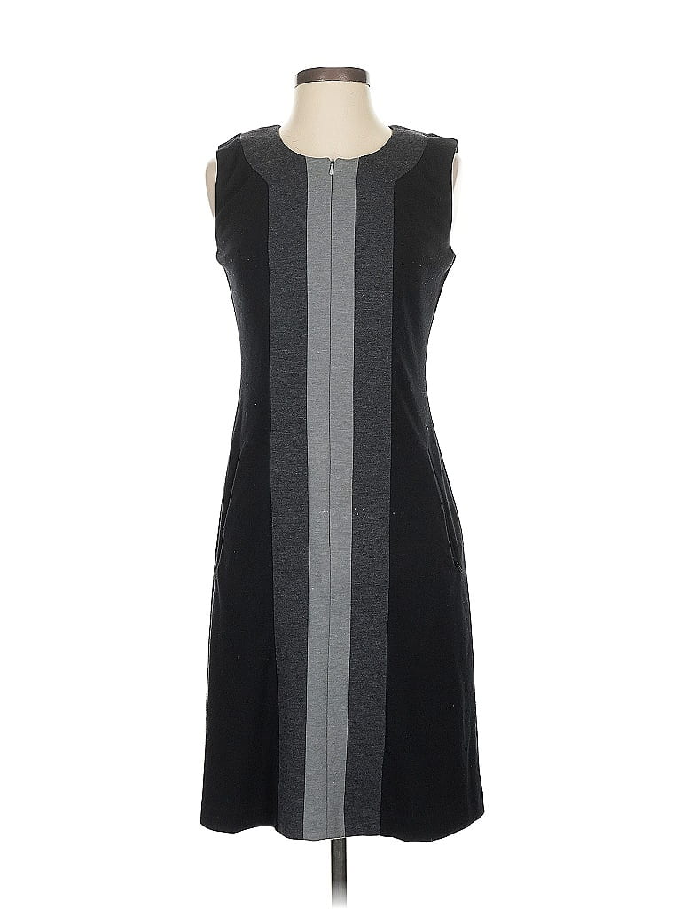 Pre-owned Oleg Cassini Casual Dress In Gray