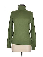 August Silk Turtleneck Sweater