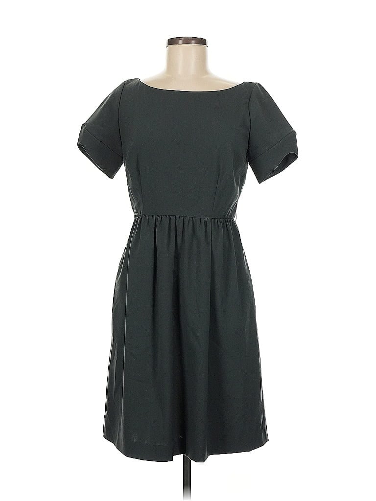 Pre-owned Marc New York Andrew Marc Casual Dress In Green