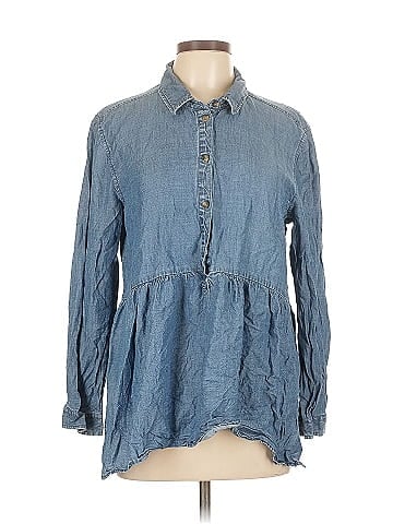 American Eagle Outfitters Long Sleeve Blouse (view 1)