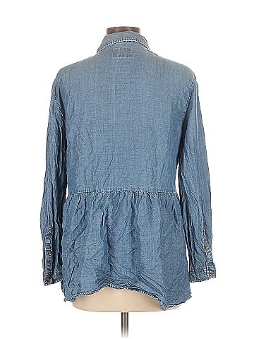American Eagle Outfitters Long Sleeve Blouse (view 2)