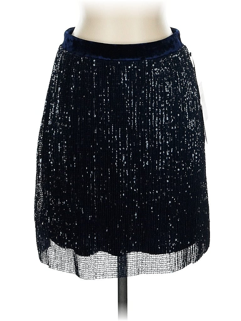 1.State 100% Polyester Stars Blue Formal Skirt Size 0 - photo 1