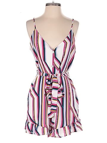 Peach Love Romper (view 1)