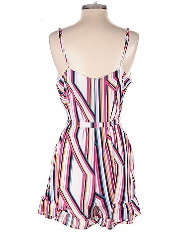 Peach Love Romper (view 2)