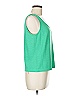 St. John Green Wool Cardigan Size M - photo 3