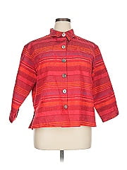 Chico's Design 3/4 Sleeve Silk Top
