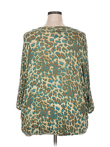 Ashley Stewart 3/4 Sleeve T-Shirt (view 2)