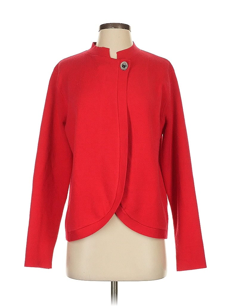 Pre-owned Sioni Cardigan Sweater In Red
