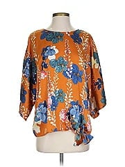 Easel 3/4 Sleeve Blouse