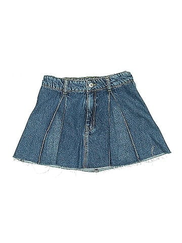 Zara Denim Skirt (view 1)