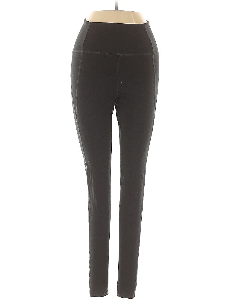 Pre-owned Girlfriend Collective Active Pants In Black