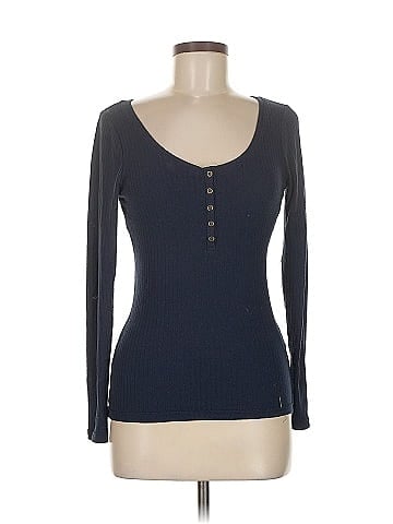 Hollister Long Sleeve Henley (view 1)