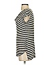 BCBGMAXAZRIA Black Short Sleeve Top Size S - photo 5