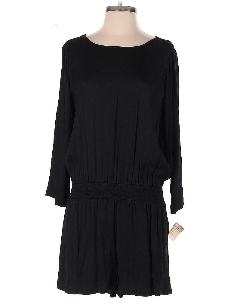 Pre-owned Ella Moss Romper In Black