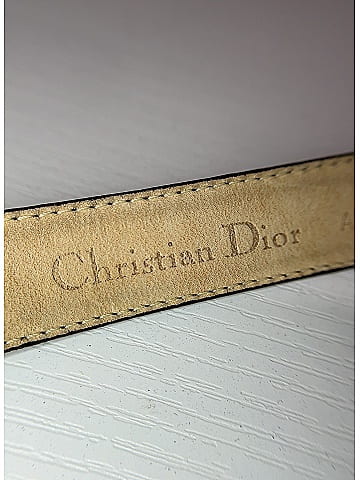 Christian Dior Vintage Leather Belt (view 2)