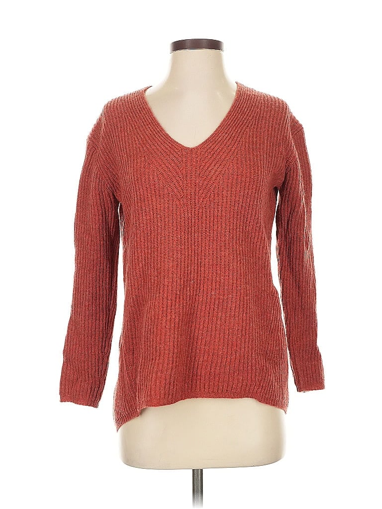 Pre-owned Madewell Wool Sweater In Red