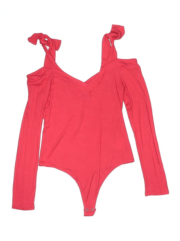 Pre-owned Express Bodysuit In Red