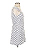 Saylor 100% Cotton Checkered-gingham Gray Casual Dress Size S - photo 3