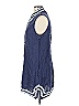 Sail to Sable 100% Linen Blue Casual Dress Size L - photo 4