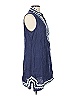 Sail to Sable 100% Linen Blue Casual Dress Size L - photo 3