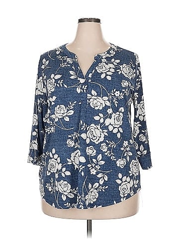 Papermoon 3/4 Sleeve Blouse (view 1)