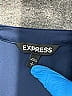 Express 100% Polyester Blue Casual Dress Size S - photo 7