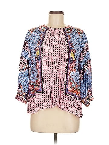 Bhanuni by Jyoti 3/4 Sleeve Blouse (view 1)