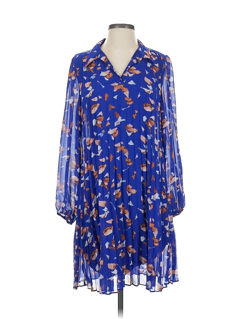 Pre-owned Nine West Casual Dress In Blue