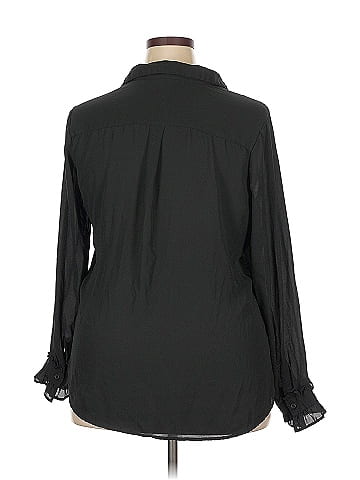 Who What Wear Long Sleeve Blouse (view 2)