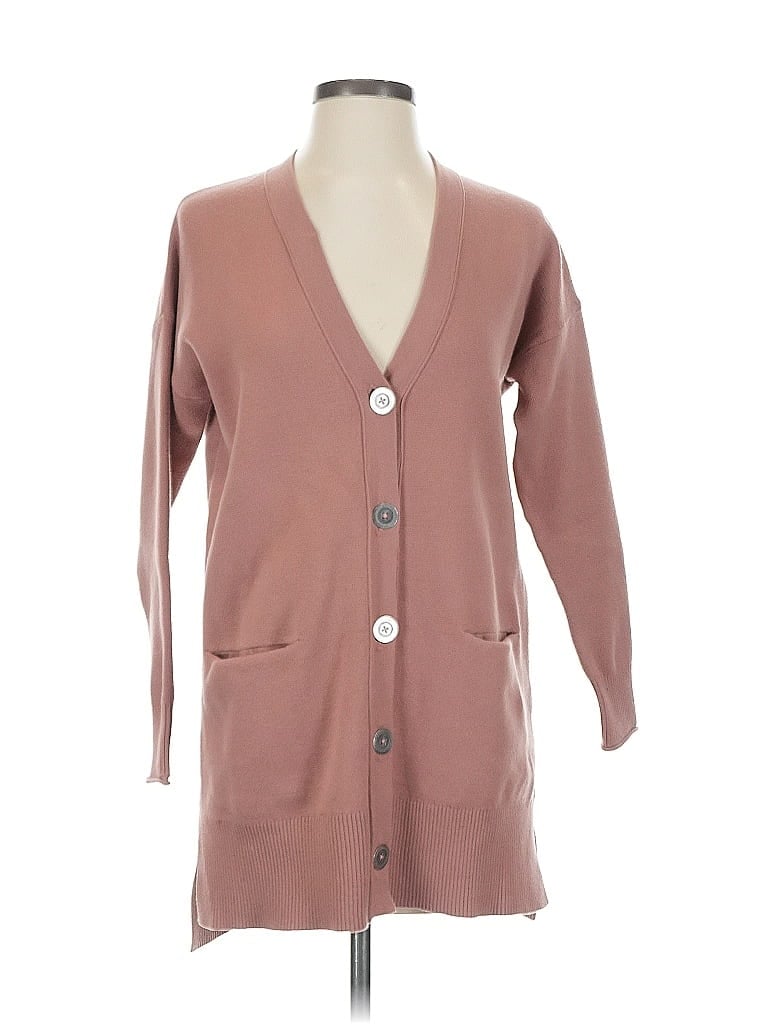 Pre-owned Madewell Cardigan Sweater In Brown