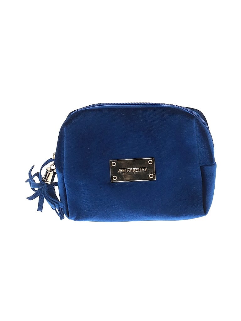 Pre-owned Assorted Brands Makeup Bag In Blue