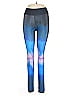 Terez Graphic Blue Active Pants Size M - photo 1