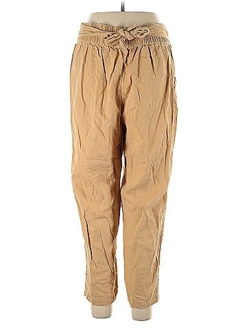 Who What Wear Linen Pants (view 2)