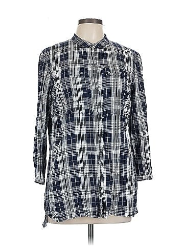 L.L.Bean Signature 3/4 Sleeve Button-Down Shirt (view 1)